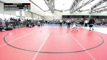 96-M lbs Quarterfinal - Gavin Thompson, South Plainfield vs Marco Marinaccio, Ruthless WC