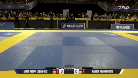 Aaron Joseph Cubias-Rizk vs Barron David Roberts 2026 Pan Kids Jiu-Jitsu IBJJF Championship