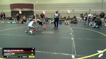 72 lbs Finals (8 Team) - Mason Cobb, Donahue WA vs Brycen Kothenbeutel, Team Gotcha
