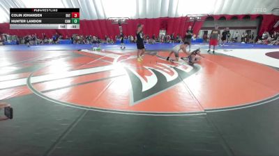 117-118 D Round 2 - Hunter Landon, Cambridge-Isanti vs Colin Johansen, Batavia