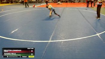 75 lbs Cons. Round 2 - Braxton Lonneman, Adrian vs Maddex Mills, STMA (St. Michael/Albertville)