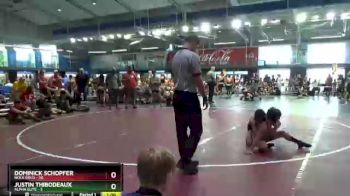 95 lbs Round 7 (8 Team) - Justin Thibodeaux, Alpha Elite vs Dominick Schopfer, NOLA Gold