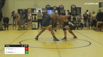 Semifinal - Paul Carson, Appalachian State vs Noah Adams, West Virginia