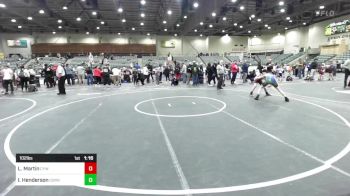 102 lbs Final - Logan Martin, Cyw vs Ivan Henderson, Cornerstone MC