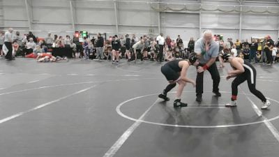 100 lbs Round 2 (4 Team) - Thomas Hirsh, Perrysburg WC vs James Williams, Contenders WA Green