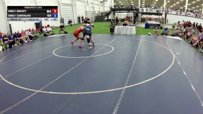 170 lbs Emily Brixey, Missouri Blue vs Emily Carvalho, California Red