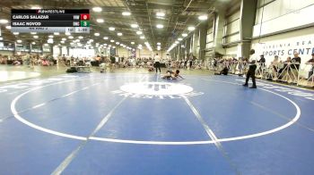 126 lbs Rr Rnd 3 - Carlos Salazar, Vougars Wrestling vs Isaac Novod, Doughboy Black