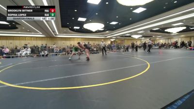 165 lbs Quarterfinal - Brooklyn Bittner, Project 8 WC vs Sophia Lopez, Blackwatch