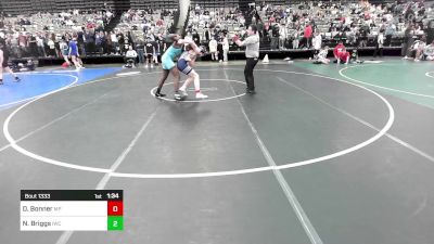 162-H lbs Round Of 64 - Danny Bonner, Malvern Prep vs Nasir Briggs, Immortals Wrestling Club