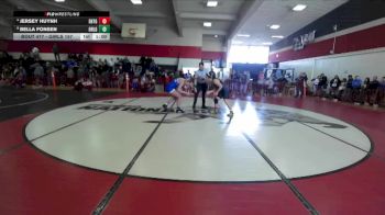 Girls 157 lbs Cons. Round 3 - Jersey Huynh, Enterprise Girls vs Bella Fonsen, Orland Girls