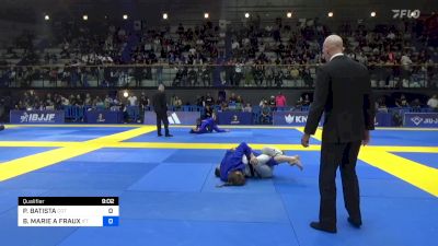 PRISCILA BATISTA vs B ATRICE MARIE A FRAUX 2024 European Jiu Jitsu IBJJF Championship