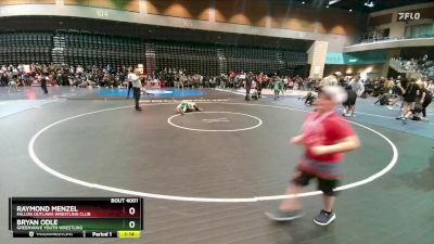 69-72 lbs Round 1 - Bryan Odle, Greenwave Youth Wrestling vs Raymond Menzel, Fallon Outlaws Wrestling Club