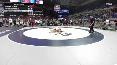 120 lbs Cons. Sub-rd Of 16 - Dominic Olson, NE vs Joseph Guanella, CA