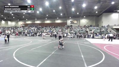 43 lbs Consi Of 16 #2 - Hugo Rodriguez, Salem Elite vs Shogun Carstairs, Gold Rush Wrestling