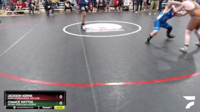 105 lbs Round 5 - Chance Mattox, Ascend Wrestling Academy vs Jackson Kerns, Askeo International Mat Club