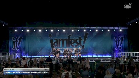 Adrenaline Allstar Cheerleading - Blackout [2026 L2 U16 Day 2] 2026 JAMfest Europe