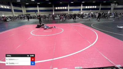 215 kg Quarterfinal - Aj Osborn, Wildpack vs Matthew Cooley, Oakdale WC