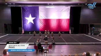 Wolf Pack All Stars - Paws [2024 Novice Exhibition (Cheer) Day 1] 2024 Cheer Power Texas State Showdown Galveston