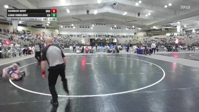 126 lbs Placement (4 Team) - Luke Kibelbek, Lakeway Christian Academy vs Harbor Bent, Boyd Buchanan High School