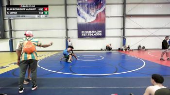 220 lbs Rr Rnd 2 - Alan Rodriguez Vasquez, OBWC Blue vs AJ Lopez, Team Germantown