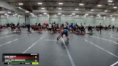 106 lbs Semifinal - Vince Von Bernewitz, Off Da Grid vs Gabe Benyo, Mat Assassins