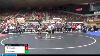 138 lbs Cons. Round 3 - Garett Kalivoda, Clay Center Community vs Bodi Isenhower, LaCygne-Prairie View