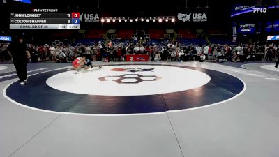 150 lbs Cons. Rd Of 32 - John Longley, TN vs Colton Shaffer, IA