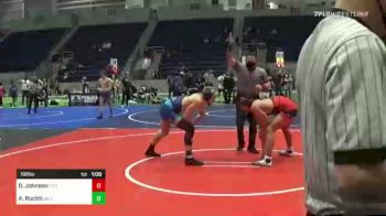 182 lbs 2nd Place - Darion Johnson, Victory WC vs Asher Ruchti, Salem Elite