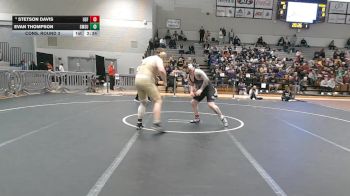 285 lbs Cons. Round 3 - Stetson Davis, Sioux Falls vs Evan Thompson, Southwest Minnesota State