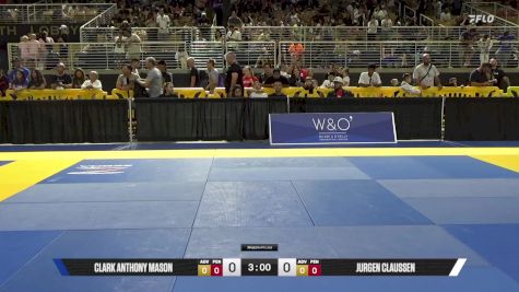 Jurgen Claussen vs Clark Anthony Mason 2025 Pan Kids Jiu-Jitsu IBJJF Championship