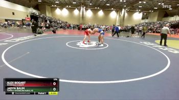 175 lbs Cons. Round 2 - Jadyn Baum, Topeka-Washburn Rural HS vs Alex Bogart, McDonald County
