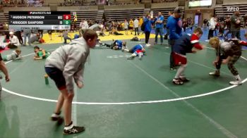 70 lbs Cons. Semi - Hudson Peterson, Westfield vs Krigger Sanford, Fosston-Bagley Brawlers