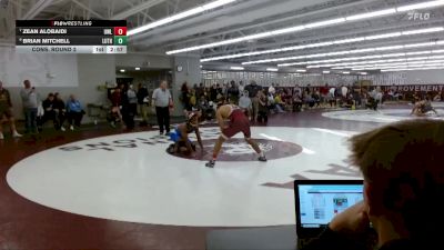 157 lbs Cons. Round 2 - Zean AlObaidi, UW - La Crosse vs Brian Mitchell, Luther