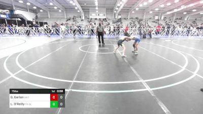 75 lbs Rr Rnd 2 - Giovanni Garlan, Grit Mat Club Red vs Liam O'Reilly, Triumph Maize