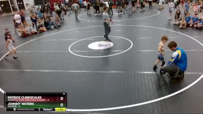 45 lbs Round 3 (3 Team) - Patrick Clinkscales, Palmetto State Wrestling Academy vs Johnny Waters, Eastside