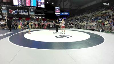 113 lbs Champ. Rd Of 128 - Ethan Clackum, NE vs Riker Dewitt, IA