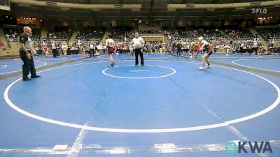 130 lbs Final - Emmitt Warren, Morrison Takedown Club vs Ryder Short, Blackwell Wrestling Club