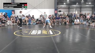 141 lbs Rr Rnd 2 - Jack Dragoumanos, DoughBoy WC - BHS vs Emmitt Henley, Virginia Team Predator - BHS
