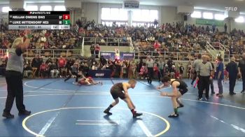 85 lbs Champ. Round 1 - Luke Mittendorf NE5, Westshore Wrestling vs Kellan Owens SW2, Clark Shawnee