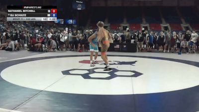 132 lbs Champ. Rd Of 128 - Nathaniel Mitchell, California vs Eli Schultz, Minnesota