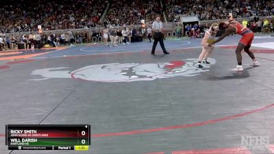 D1-175 lbs Champ. Round 1 - Ricky Smith, John Glenn HS (Westland) vs Will Darish, Hartland HS