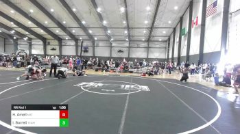 78 lbs Rr Rnd 1 - Hunter Amell, Mat Demon WC vs Isaac Borreli, Team Aggression