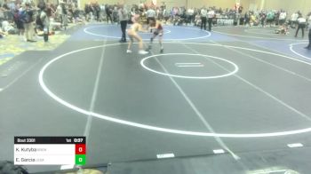 116 lbs Consi Of 16 #1 - Kairi Kutyba, Bronco WC vs Emily Garcia, Legacy WC