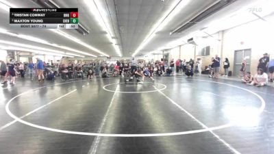 74 lbs Semifinal - Tristan Conway, Binghamton vs Maxton Young, Chenango Forks
