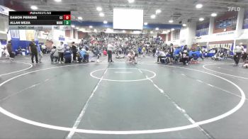 113 lbs Cons. Round 3 - Allan Mejia, Warren vs Damon Perkins, Calvary Chapel (Santa Ana)