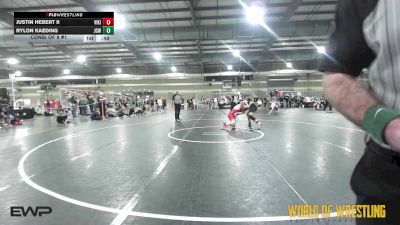 175 lbs Consi Of 8 #1 - Justin Hebert II, Viking Wrestling Club (OK) vs Rylon Kaeding, Jackson County Wrestling Club