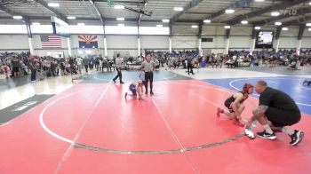 89 lbs Consolation - Nixen Thiele, No Team vs Santiago Altamirano, Sunnyside WC