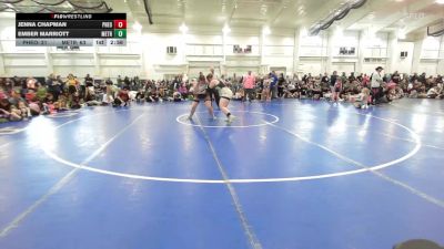 240 lbs Round Robin 3 - Jenna Chapman, Pheonix Wrestling-Girls vs Ember Marriott, Metro All-Stars-Girls