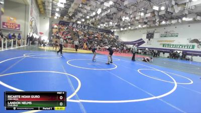 138 Boys Cons. Round 2 - Ricarte Noah Guro, Mira Mesa vs Landon Nelms, Carlsbad