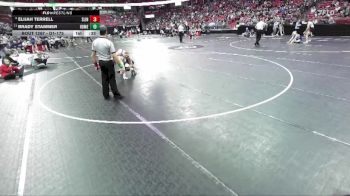 D1-175 lbs Cons. Round 2 - Brady Stammer, Homestead vs Elijah Terrell, Slinger